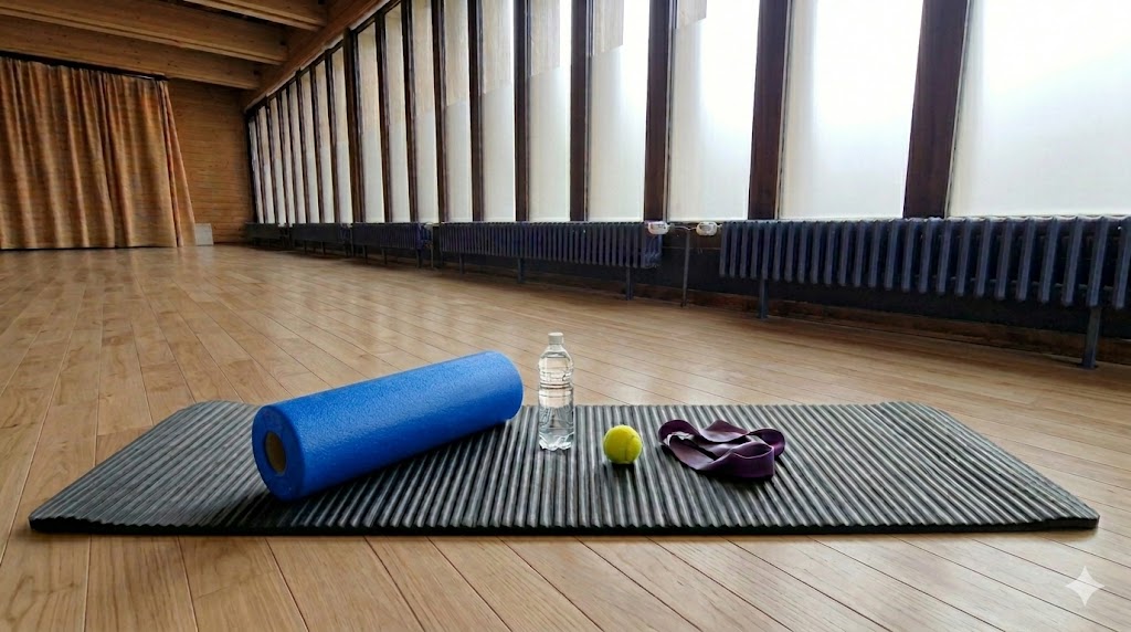 Faszienrolle Matte Faszientraining